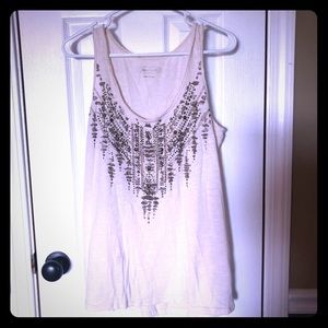 Casual tank with bling